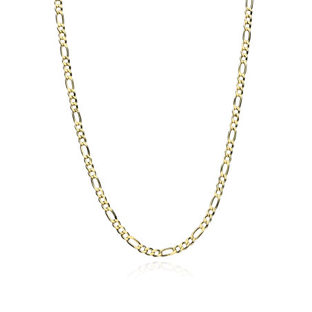 Cadena Oro 18k eslabón 3x1 45cm "Fukui"