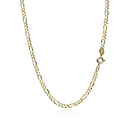 Cadena Oro 18k eslabón 3x1 45cm "Fukui"