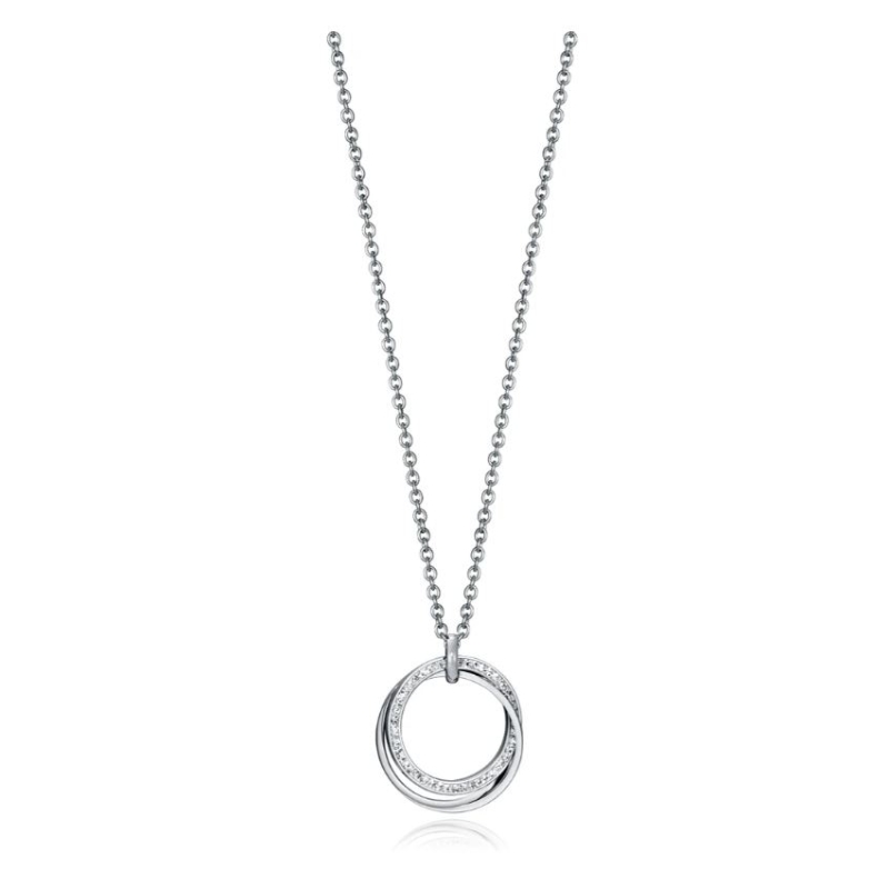Collar Viceroy chic acero circonitas 75279C01000