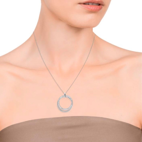 Collar Viceroy chic acero circonitas 75279C01000