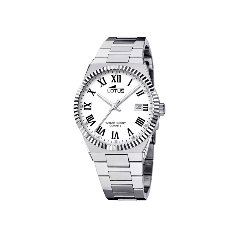 Reloj Lotus Hombre Freedom Blanco Acero Inoxidable 18835/4