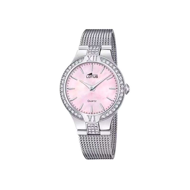 Reloj Lotus Mujer Acero Inoxidable Esfera Rosa 18894/B