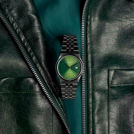Reloj Casio esfera verde hombre MTP-B145D-3AVEF