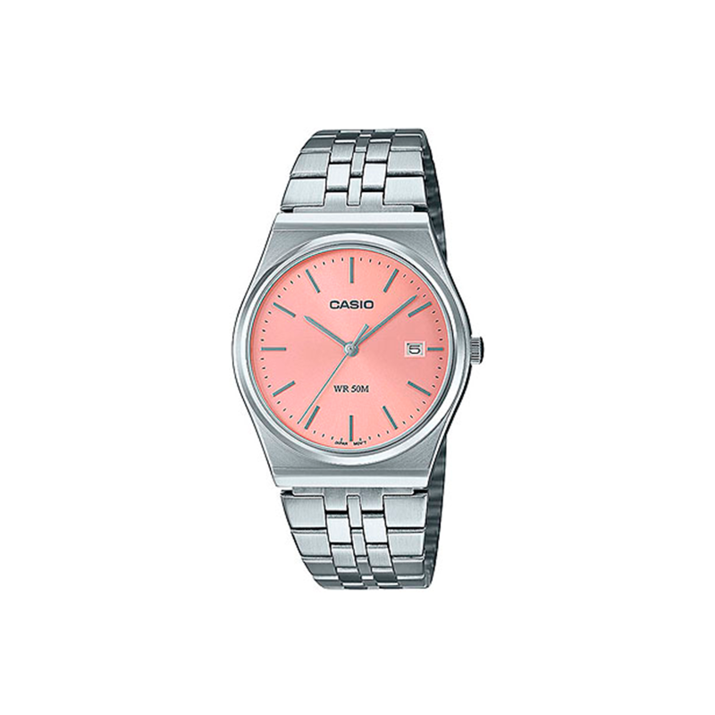 Reloj Casio esfera rosa mujer MTP-B145D-4AVEF