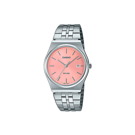 Reloj Casio esfera rosa mujer MTP-B145D-4AVEF