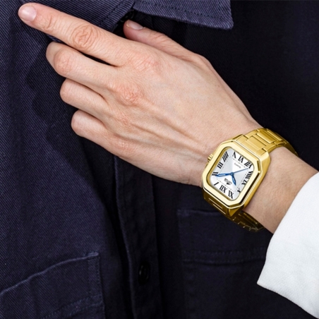 Reloj Lotus Mujer Square Acero Inoxidable Dorado 18970/1