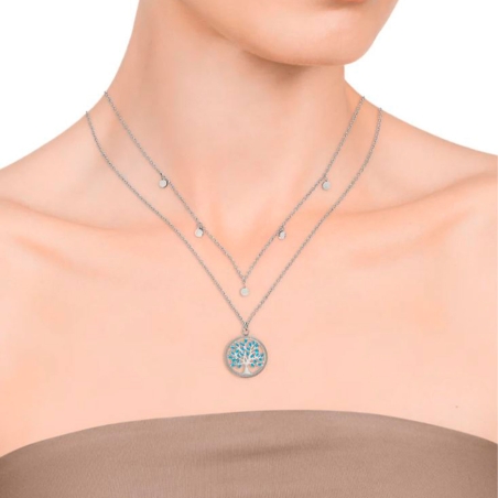 Collar Viceroy chic acero árbol de la vida 1347C01010