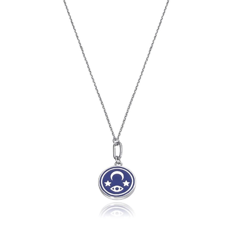 Collar Viceroy chic acero estrella luna ojo 61010C000-13