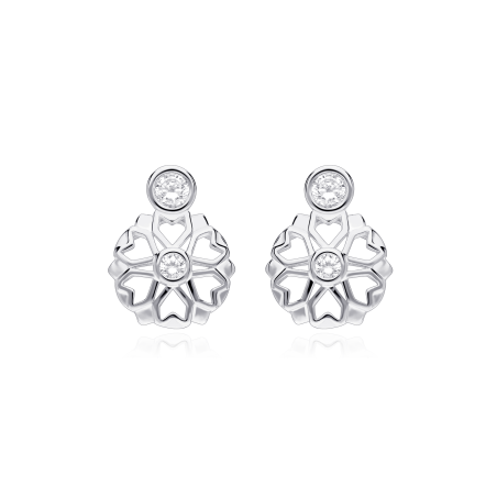 Pendientes Plata primera ley "Shah"