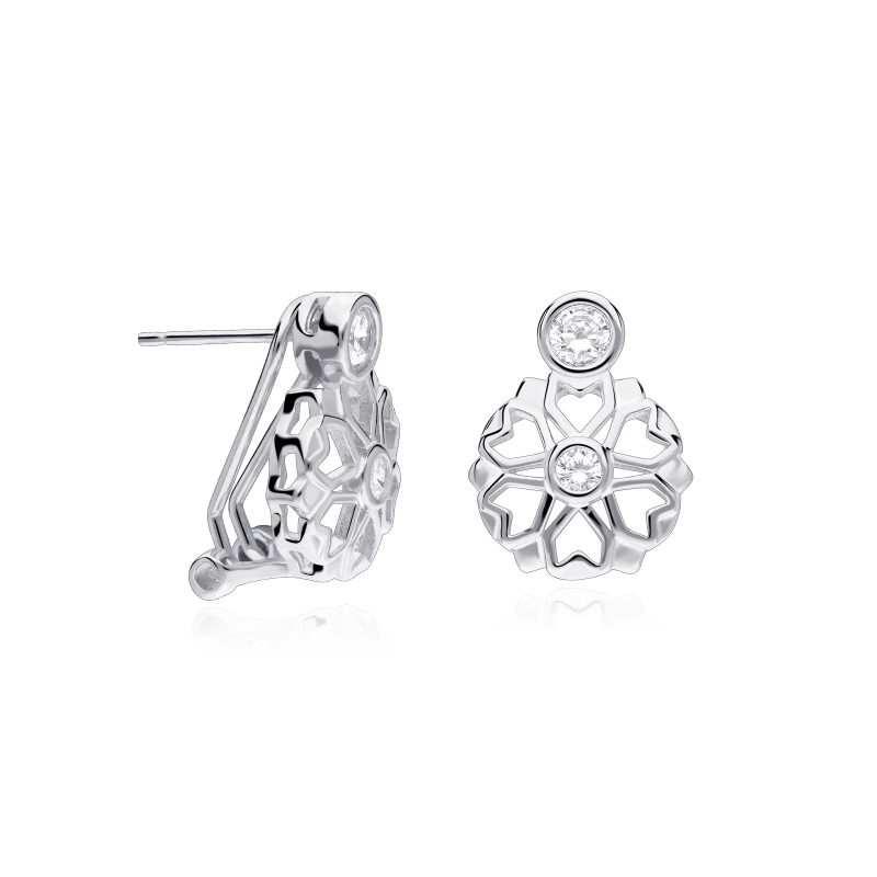Pendientes Plata primera ley "Shah"