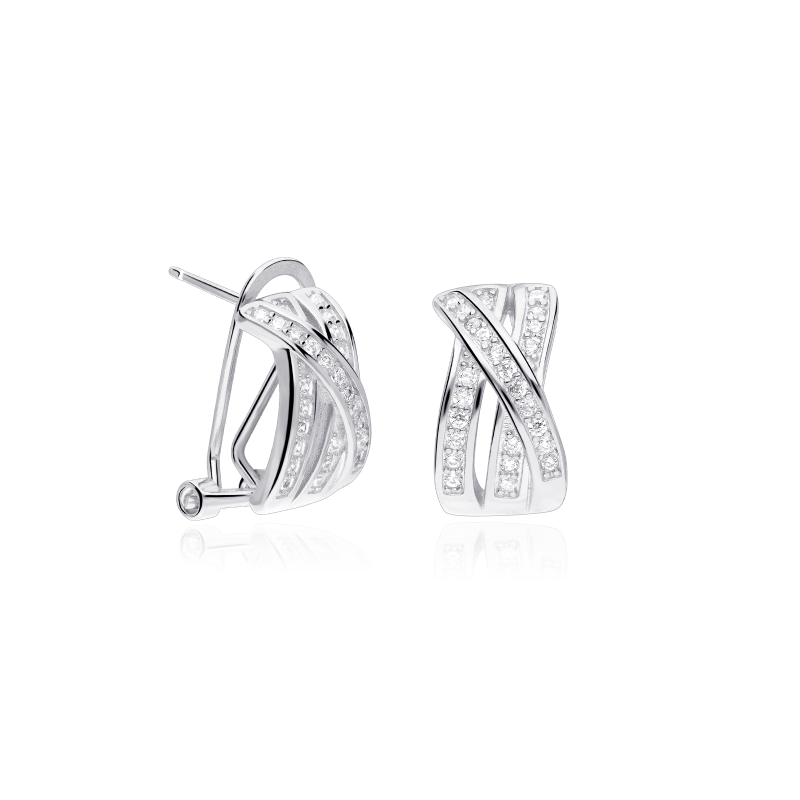 Pendientes Plata primera ley "Belagavi"