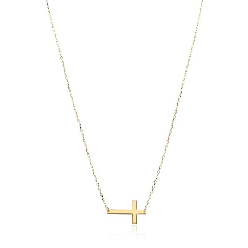 Gargantilla Oro 18k cruz "Norma"