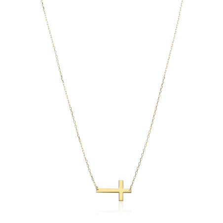 Gargantilla Oro 18k cruz "Norma"