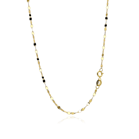 Cadena Oro 18k rombos 45cm "Ehime"