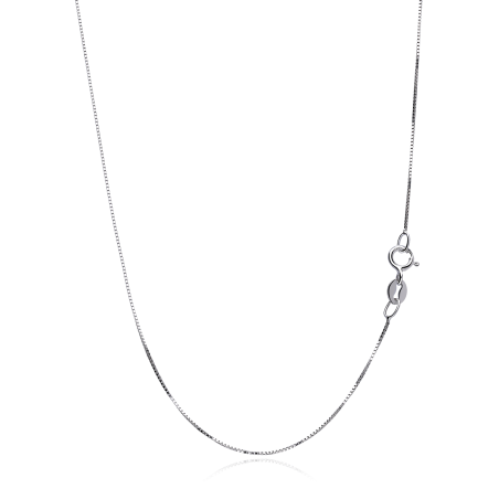 CADENA VENECIANA ORO BLANCO 18K 40 CM
