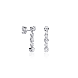 Pendientes Oro 18k y circonitas "Alicia"