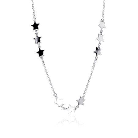 Gargantilla plata primera ley "Nine Stars"