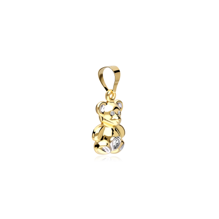 Colgante Osito Oro 18k "Benjamín"