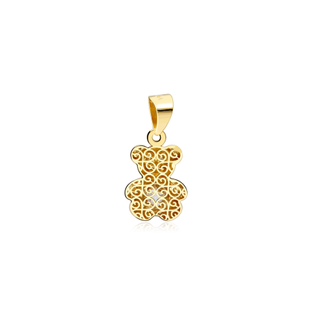 Colgante Osito Oro 18k "Benjamín"