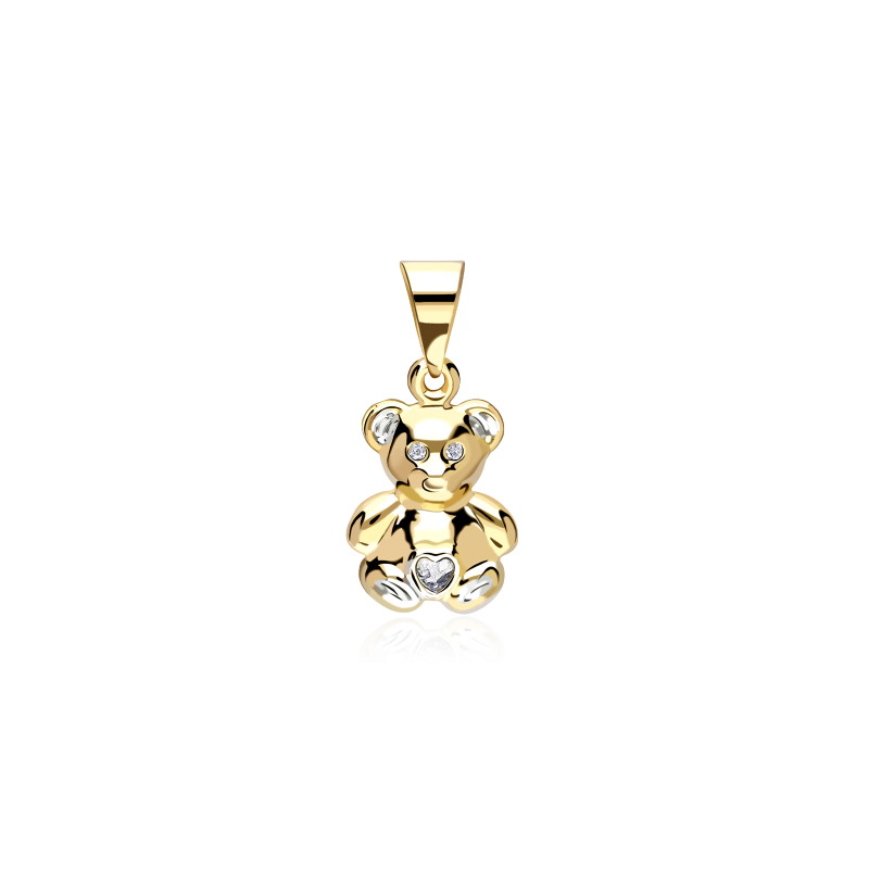 Colgante Osito Oro 18k "Benjamín"