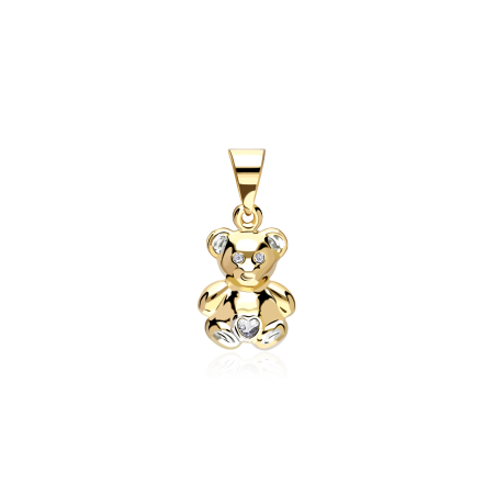 Colgante Osito Oro 18k "Benjamín"