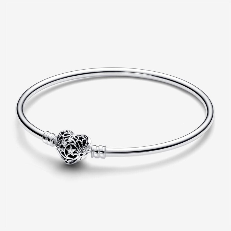 Pandora Moments rígida Corazón Celestial 593400C01