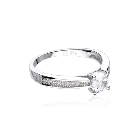 Anillo plata primera ley y circonitas "Jamgod"