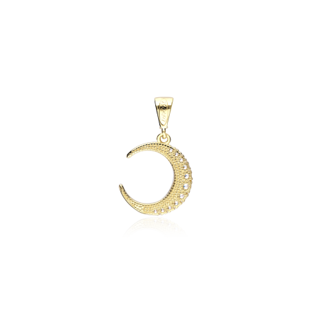 Colgante Luna Oro 18k "Maan"