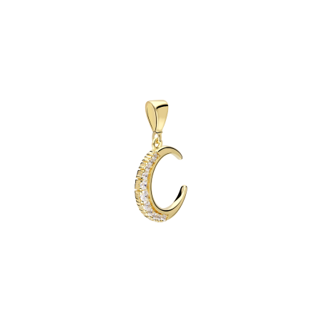 Colgante Luna Oro 18k "Maan"