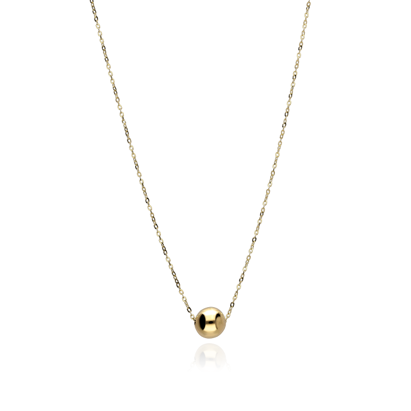 Gargantilla Oro 18k bola 42cm "Sagitta"
