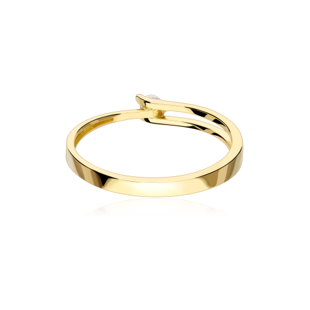 Anillo Oro 18k y Circonita "Livia"