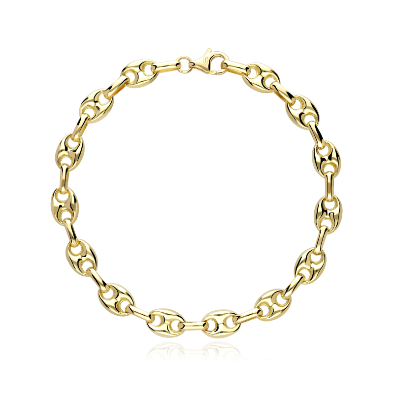 Pulsera Oro 18k Calabrote 21cm "Aliza"