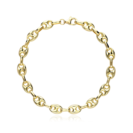 Pulsera Oro 18k Calabrote 21cm "Aliza"