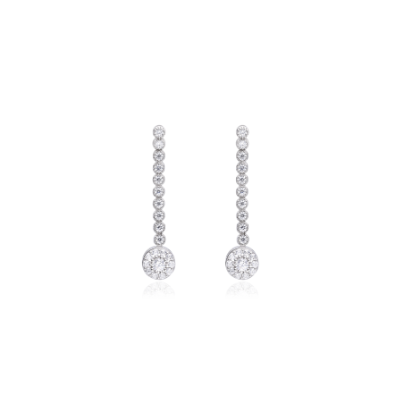 Pendientes Oro 18k y circonitas "Abigail"