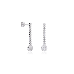 Pendientes Oro 18k y circonitas  Abigail 