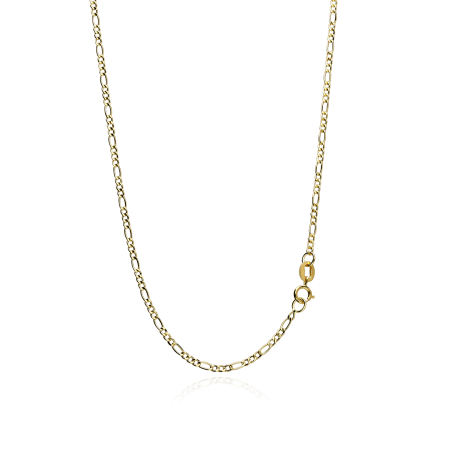 Cadena Oro 18k eslabón 3x1 45cm "Saga"