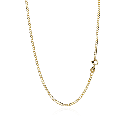 Cadena Oro 18k barbada 45cm "Aomori"