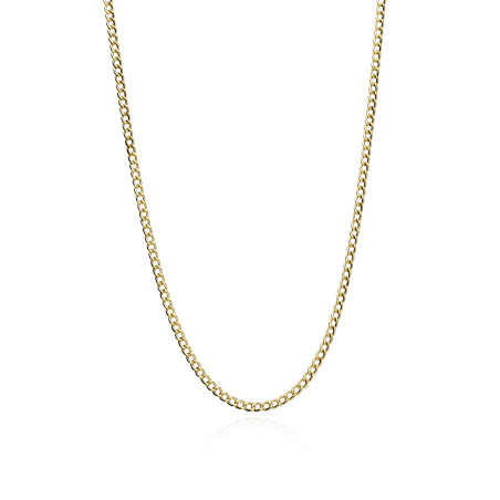 Cadena Oro 18k barbada 45cm "Aomori"