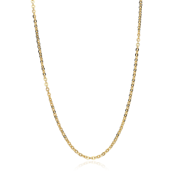 Cadena Oro 18k eslabón forzada 45cm "Ibaraki"