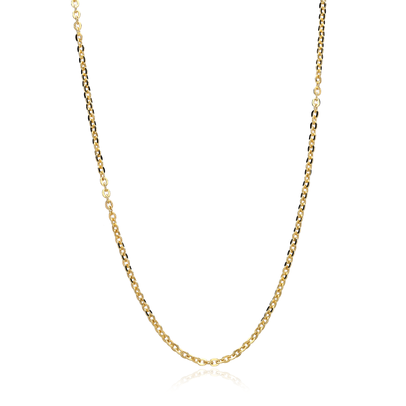 Cadena Oro 18k eslabón forzada 45cm "Ibaraki"
