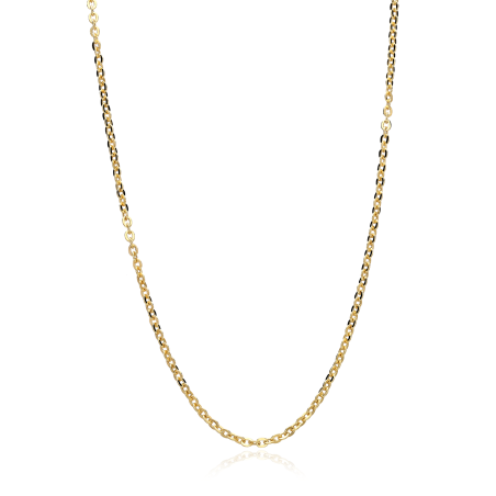Cadena Oro 18k eslabón forzada 45cm "Ibaraki"