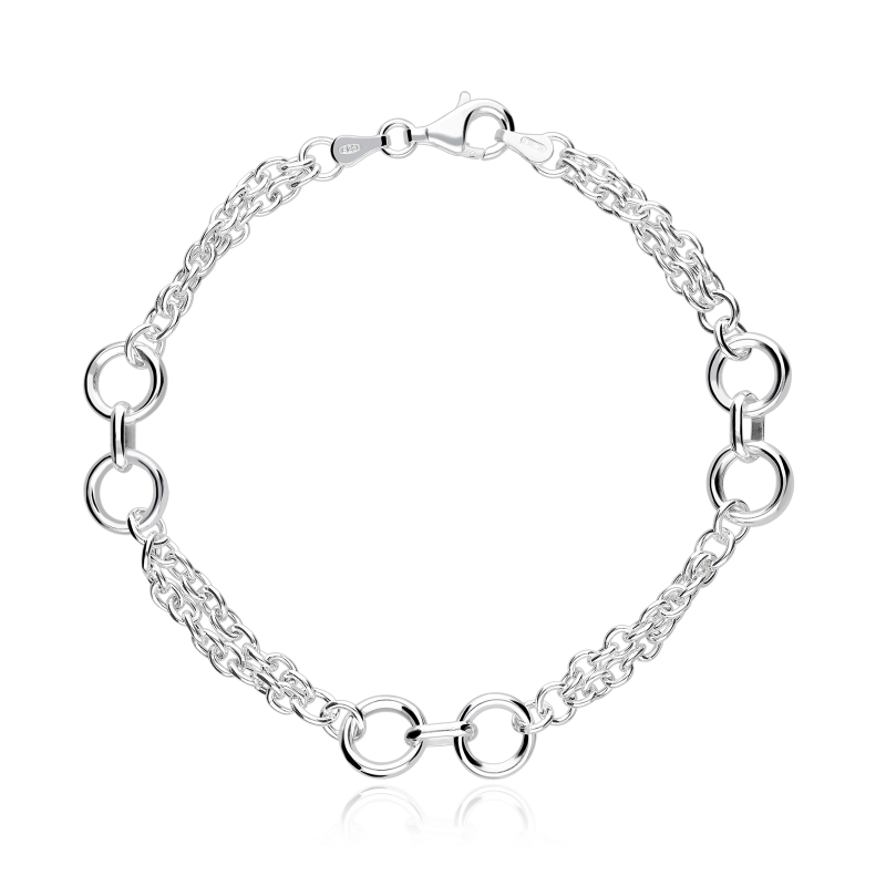 Pulsera Plata primera ley "Eliana"