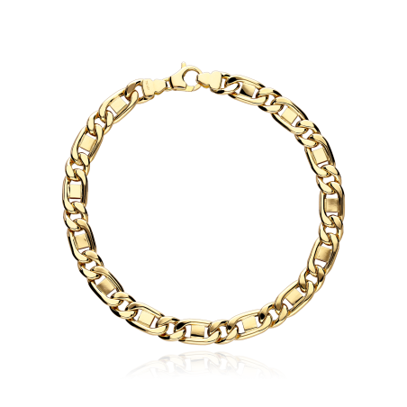 Pulsera Oro 18k eslabón 21cm "Stefano"