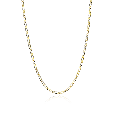 Cadena Oro 18k eslabón 1x1 45cm "Riuk"