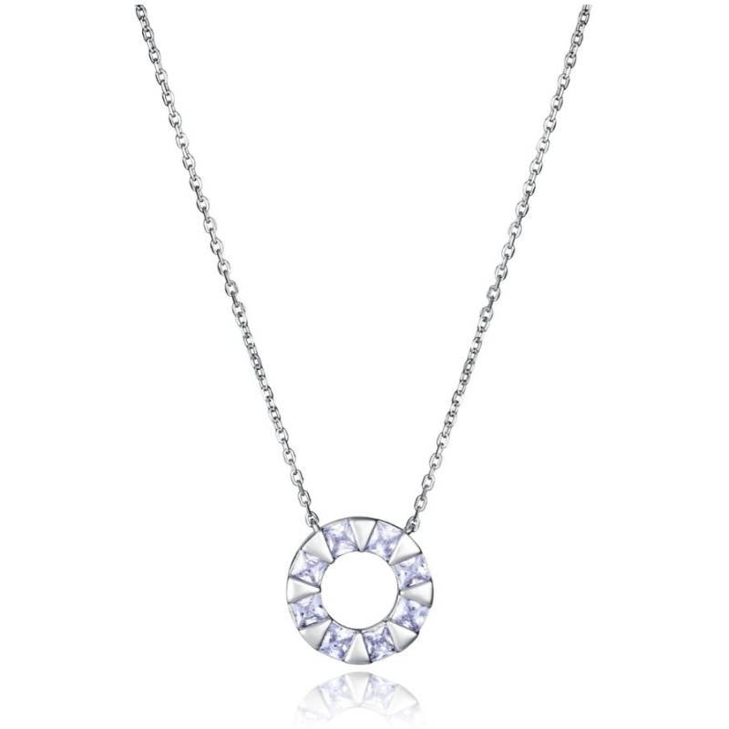 Collar Viceroy  plata aro con circonitas 2312C000-30