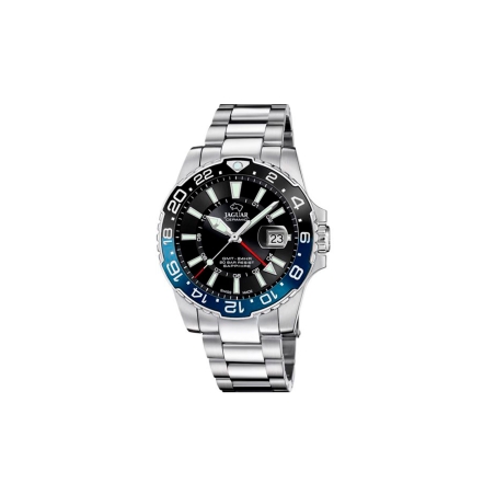 Reloj Jaguar Suizo ceramic Gmt azul hombre J1011/4