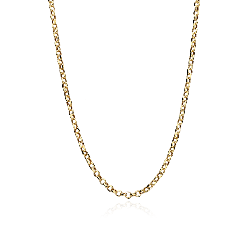 Cadena Oro 18k eslabón 50cm "Sapporo"