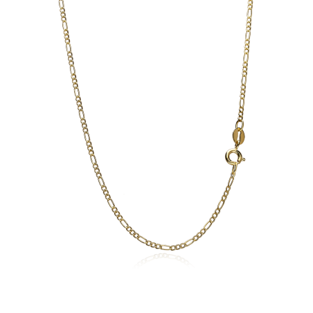 Cadena Oro 18k eslabón 3x1 50cm "Mini Totori"