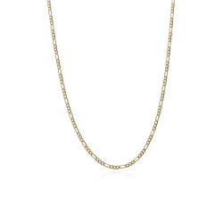 Cadena Oro 18k eslabón 3x1 50cm "Mini Totori"