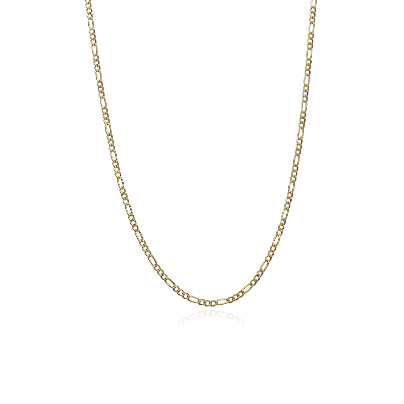 Cadena Oro 18k eslabón 3x1 50cm "Mini Totori"